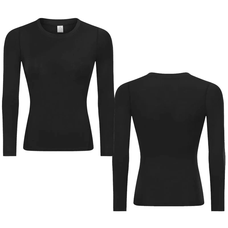 [AMO] WOMEN COMPRESSION LONG SLEEVE