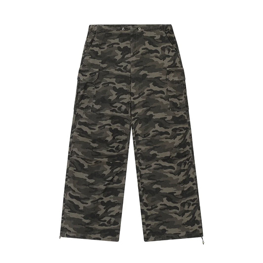 [AMO] CAMOUFLAGE JEANS