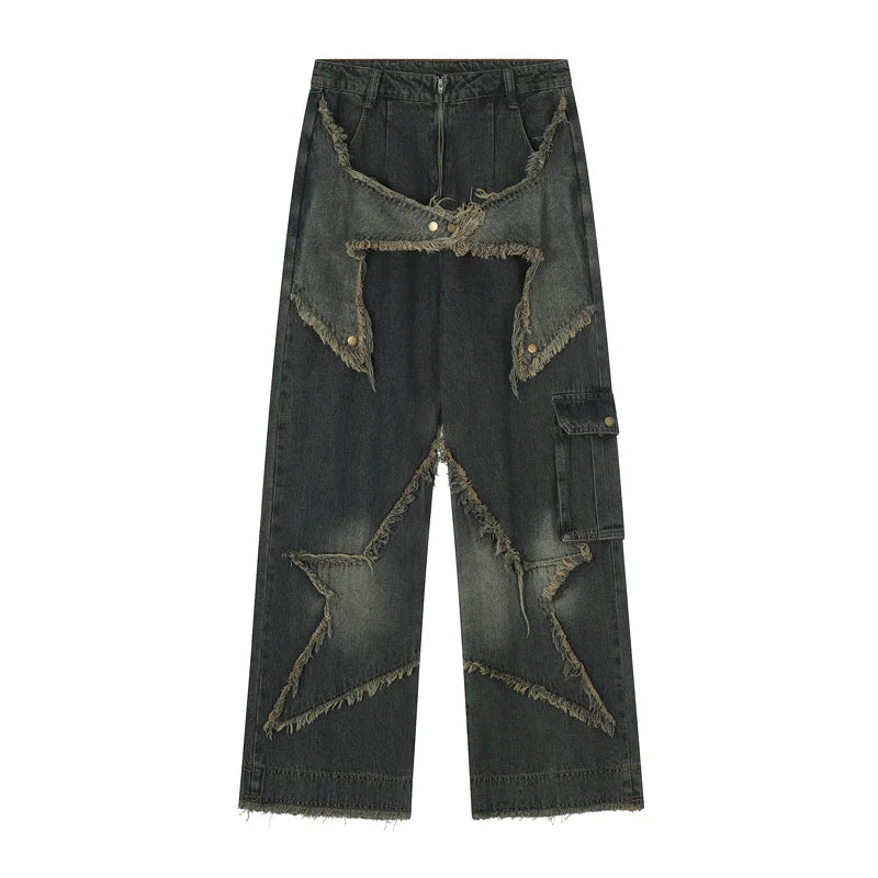 [AMO] PUFF STAR JEANS