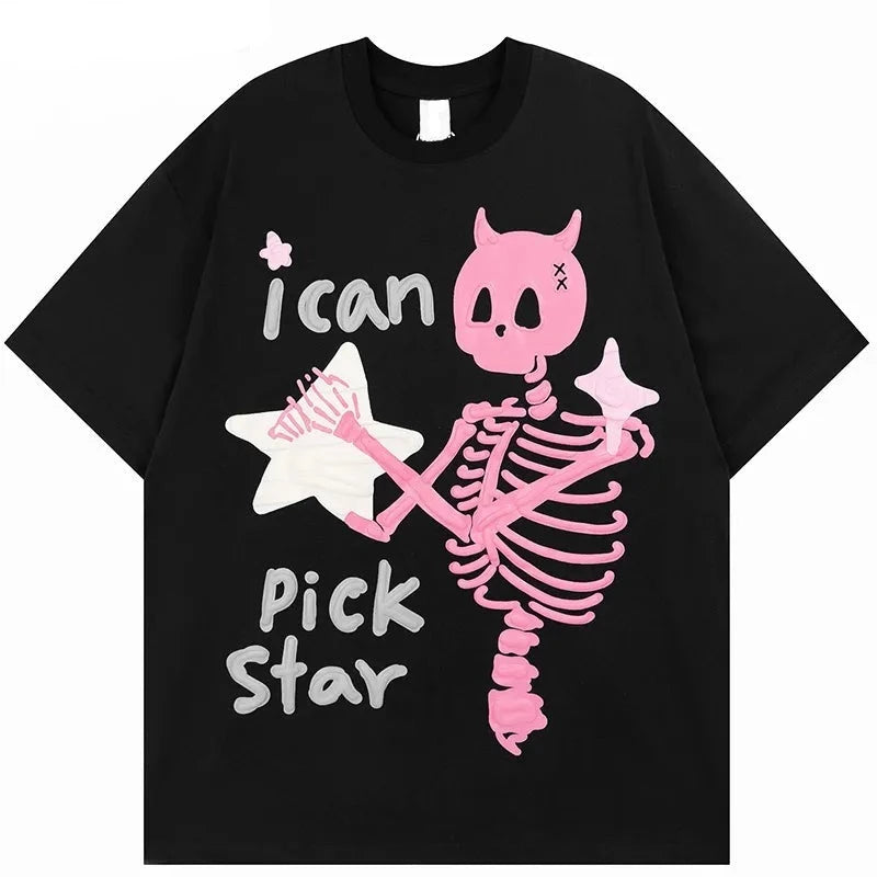 [AMO] DEVIL SKELETON T-SHIRT