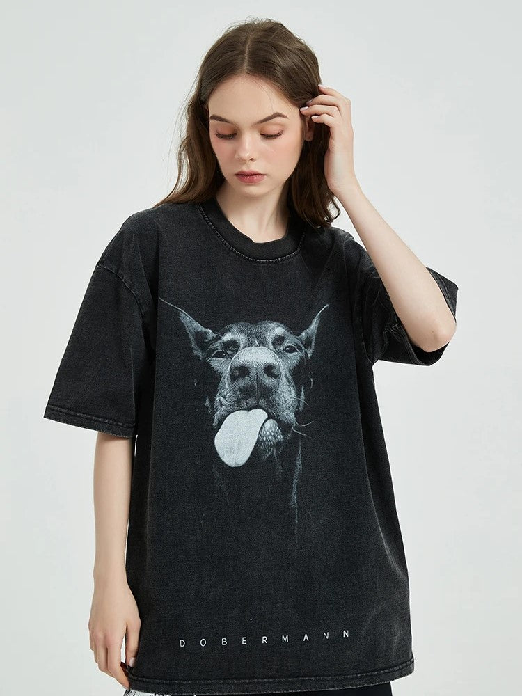 [AMO] FUNNY DOG T-SHIRT